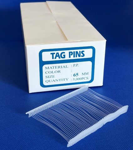 65mm tag pin PP Plastic