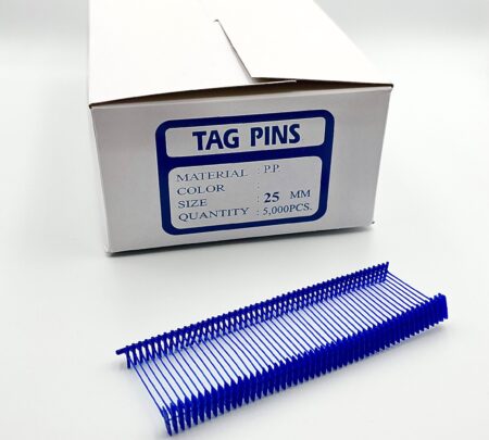 25mm blue tag pin