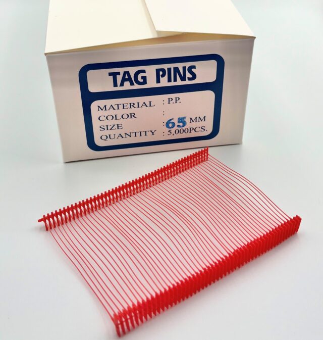 65mm red tag Pin