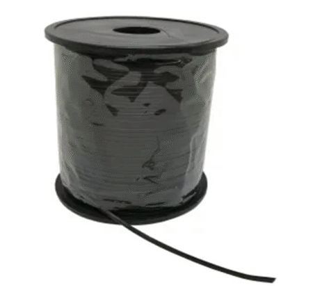 Twist Tie Wire plastic coated Black