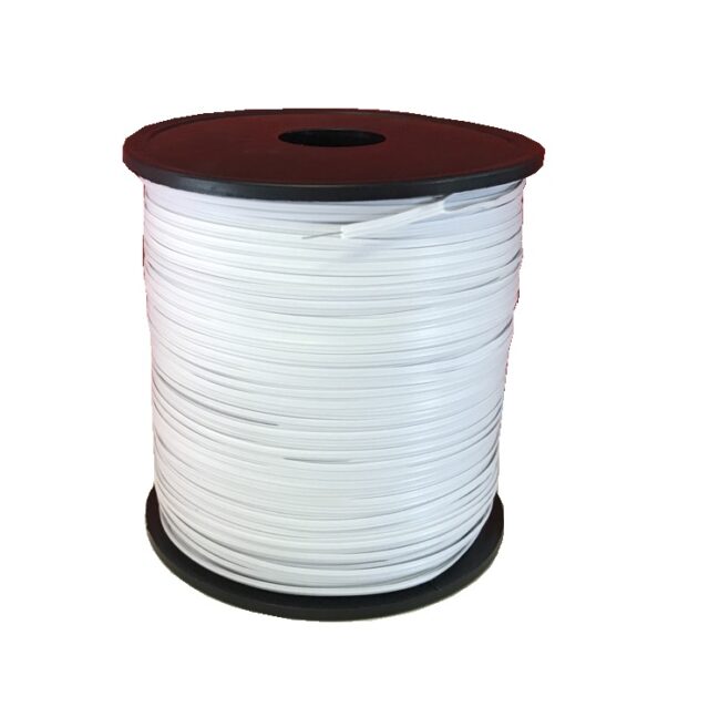 Twist tie White Plastic Coated