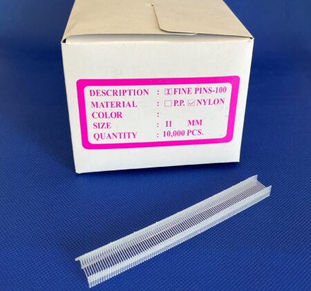 Fine fabric tag pins